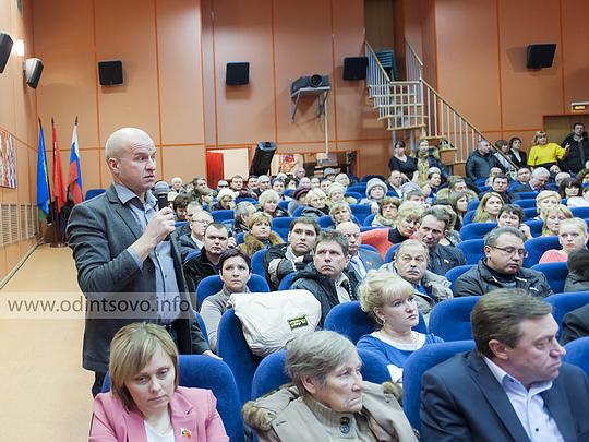 Андрей Иванов на встрече с жителями